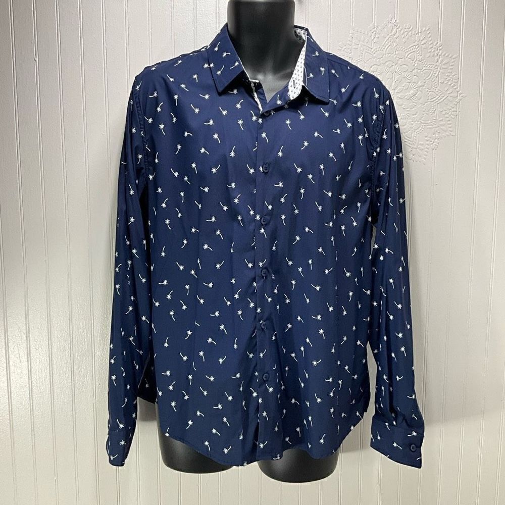 PAPER DENIM & CLOTH Palm Tree Long Sleeve Shirt